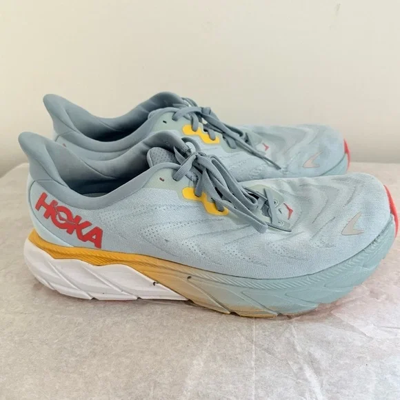 Hoka Men’s One One Hoka Arahi 6 Summer Song Mountain Spring 1123194 Size 10.5 W - Picture 5 of 8